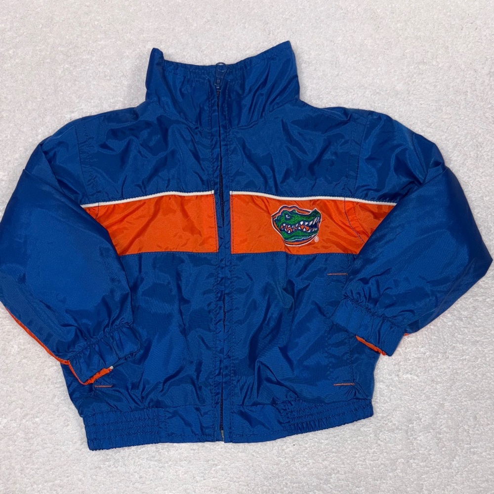 Florida Gators Vintage Genuine Stuff Collegiate Zip-Up Windbreaker kids 2t